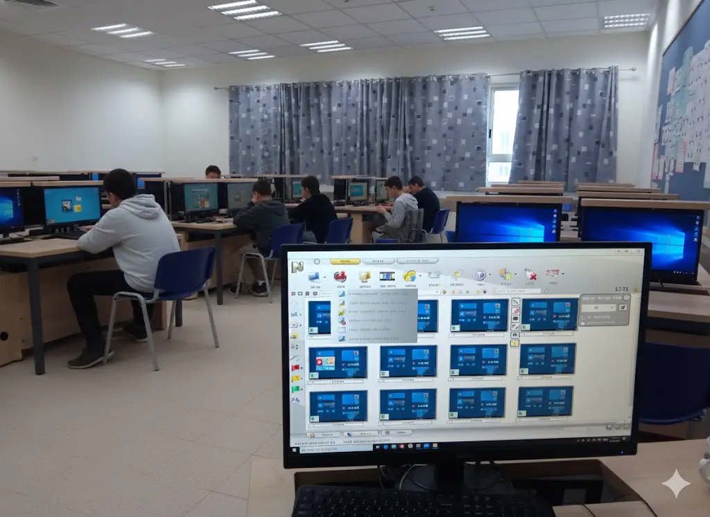 ניהול כיתה יעיל ופשוט ממחשב מורה NetControl תוכנת שליטה לכיתת מחשבים הטובה ביותר